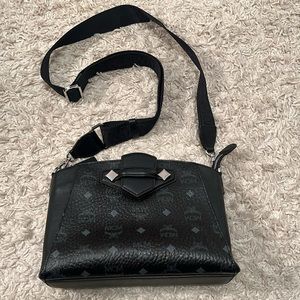 MCM crossbody bag in Visetos